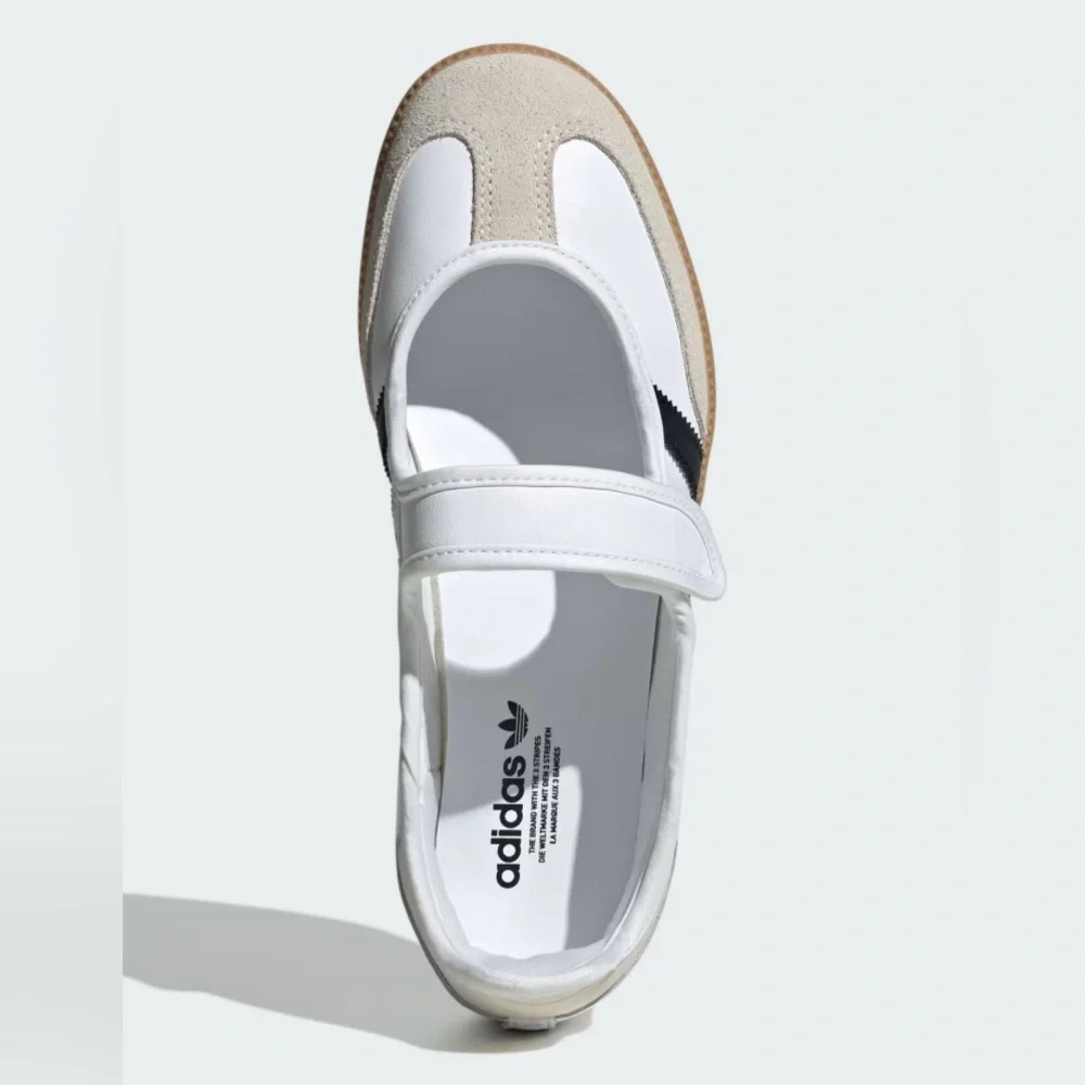 Adidas Samba Jane White Size 8.5 NEW IN BOX - Picture 4 of 8